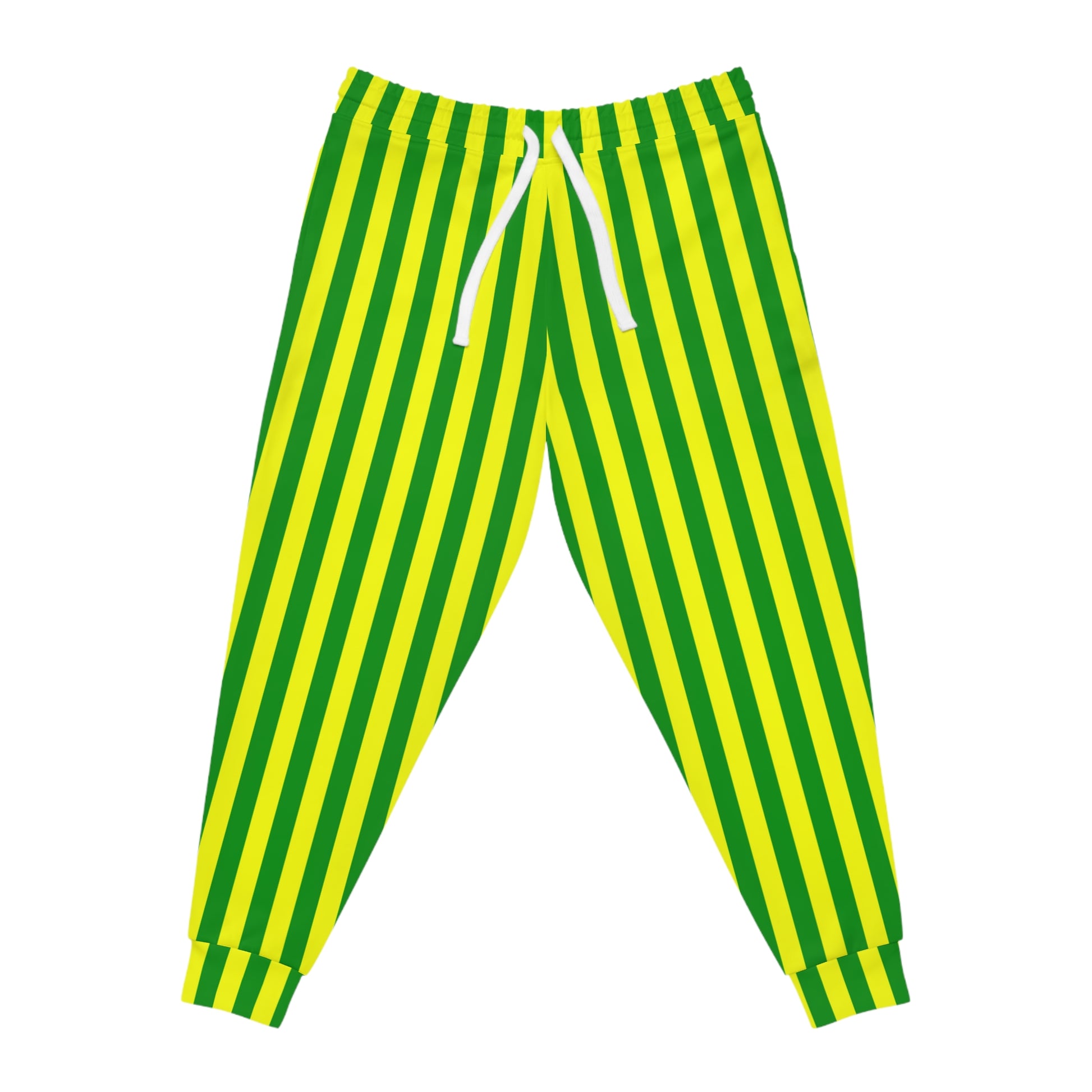 Yellow & Green Gameday Joggers featuring a sporty, athletic fit in classic fan colors—perfect for tailgates and casual game-day style.